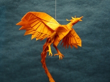 Origami Phoenix by Satoshi Kamiya on giladorigami.com