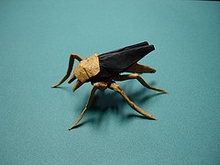 Origami Mosquito by Marc Kirschenbaum on giladorigami.com