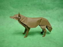 Origami Wolf by Shuki Kato on giladorigami.com
