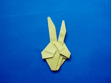 Origami Hand V sign by Hasegawa Toru on giladorigami.com