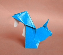 Origami Jumping pony by Kawai Toyoaki on giladorigami.com