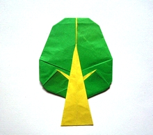Origami Tree by Nguyen Hung Cuong on giladorigami.com