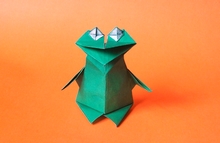 Origami Frog by Miyajima Noboru on giladorigami.com