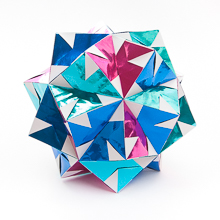 Origami Gemstone sonobe by Maria Sinayskaya on giladorigami.com