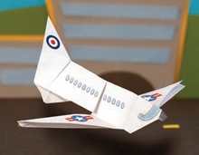 Origami Airplane by Joel Stern on giladorigami.com