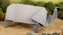 Origami Elephant by Joel Stern on giladorigami.com