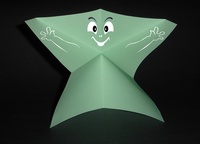 Origami Ghost by Joel Stern on giladorigami.com