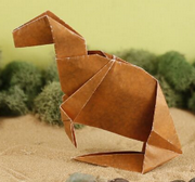 Origami Kangaroo by Joel Stern on giladorigami.com