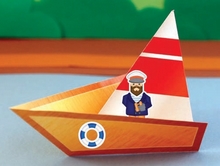 Origami Sailboat by Joel Stern on giladorigami.com