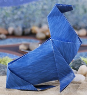 Origami Sea lion by Joel Stern on giladorigami.com