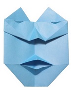 Origami Masked super-hero by Joel Stern on giladorigami.com