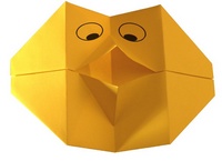 Origami Talking bird by Joel Stern on giladorigami.com