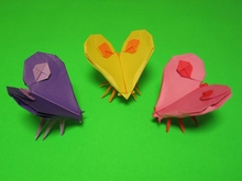 Origami Love bug by John Szinger on giladorigami.com