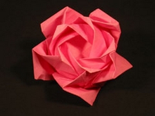 Origami Fivefold rose by John Szinger on giladorigami.com