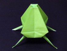 Origami Space pod by John Szinger on giladorigami.com