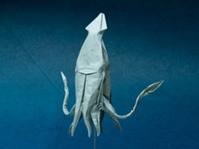 Origami Giant squid by John Szinger on giladorigami.com
