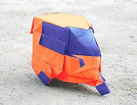 Origami Auto rickshaw by Hadi Tahir on giladorigami.com
