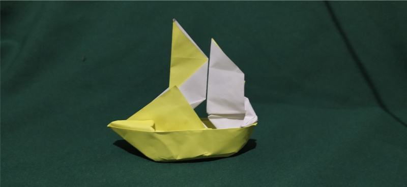 Origami Sailing boat by Hadi Tahir on giladorigami.com