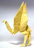 Origami Crane by John Montroll on giladorigami.com