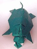Origami Turtle by John Montroll on giladorigami.com