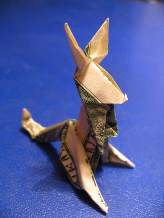 Origami Kangaroo by Eric Tend on giladorigami.com