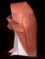Origami Monk ghost by Nicolas Terry on giladorigami.com