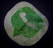 Origami Whatsapp logo by Carlson Choo on giladorigami.com