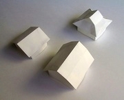 Origami Japanese roofs by Tachi Tomohiro on giladorigami.com