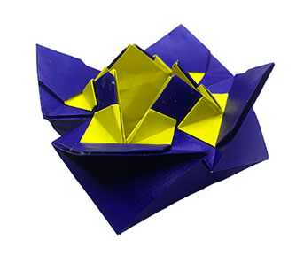 Origami Bergamot by Bradley Tompkins on giladorigami.com