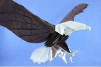 Origami Bald eagle by Quentin Trollip on giladorigami.com