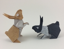 Origami Bunny by Quentin Trollip on giladorigami.com