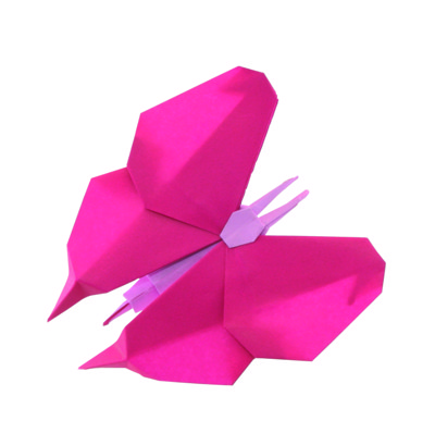 Origami Butterfly 2 by Quentin Trollip on giladorigami.com