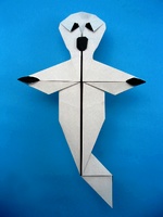Origami Ghost by Quentin Trollip on giladorigami.com
