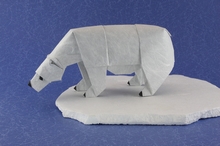Origami Polar bear by Quentin Trollip on giladorigami.com