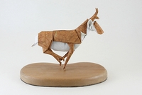 Origami Pronghorn by Quentin Trollip on giladorigami.com
