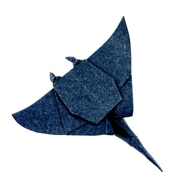 Origami Manta ray by Quentin Trollip on giladorigami.com