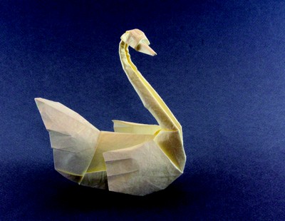 Origami Swan by Quentin Trollip on giladorigami.com