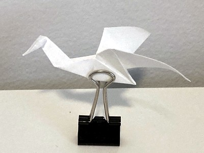 Origami Canada goose by Marvin Goody on giladorigami.com