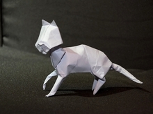 Origami Cat by Eric Vigier on giladorigami.com