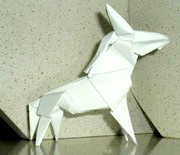 Origami Donkey by Kunihiko Kasahara on giladorigami.com