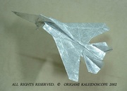 Origami F-15 Eagle (part 3) by Issei Yoshino on giladorigami.com