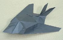 Origami F117 by Ryo Aoki on giladorigami.com