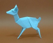 Origami Fawn by Stephen Weiss on giladorigami.com