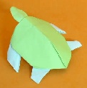 Origami Turtle - sea by Stephen Weiss on giladorigami.com