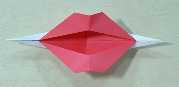 Origami Lips - talking by Makoto Yamaguchi on giladorigami.com