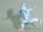Origami Skater by Akira Yoshizawa on giladorigami.com