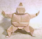 Origami Sumo wrestler by Akira Yoshizawa on giladorigami.com