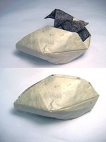 Origami Penguin hatching by Roman Diaz on giladorigami.com