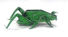Origami Grasshopper by Robert J. Lang on giladorigami.com