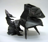 Origami Pianist by Marc Kirschenbaum on giladorigami.com